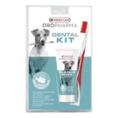 OROPHARMA Dental kit rinkinys dantų priežiūrai šunims – dantų šepetėlis ir pasta