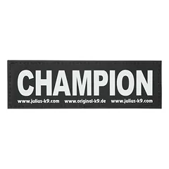 Julius - K9 Champion ženklelis 2 vnt. - Velcro lipdukas Julius K9 pakinktams — 2 nuotrauka