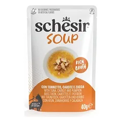 Schesir Cat Soup sriuba katėms 12 x 40 g pakeliuose — 5 nuotrauka
