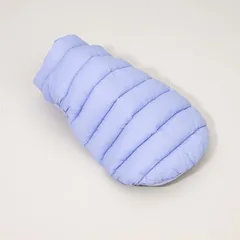 Nomad Tales Bloom paltukas šunims Puffer, violetinis/tamsiai mėlynas, apie 40 cm Nugaros ilgis — 4 nuotrauka