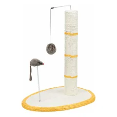 Trixie Scratch Me draskyklė katėms su sizaliu ir pliušu, 50 cm — 2 nuotrauka