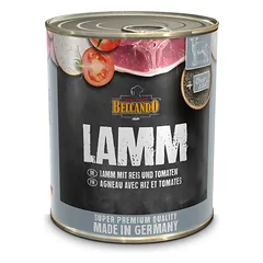 BELCANDO Ėriena + Ryžiai + pomidorai 800 g