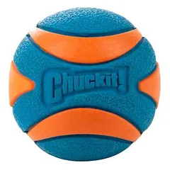 CHUCKIT! ULTRA SQUEAKER BALL, cypiantis kamuoliukas šunims, L