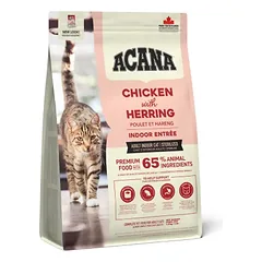 Acana Indoor Entree Cat sausas maistas katėms 1,8 kg
