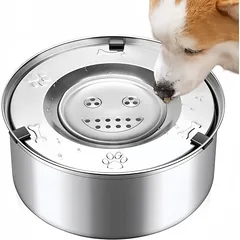 ZooVenture Spritzfester Wassernapf für Hunde und Katzen