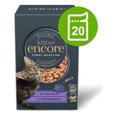 Sparpaket Encore Kitten Jelly Pouch 20 x 50 g