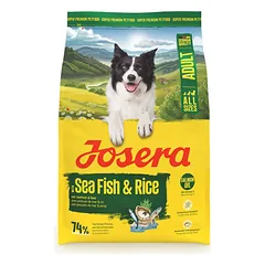 Josera Sea Fish + Rice A/S sausas pašaras šunims su jūros žuvim, 3 kg