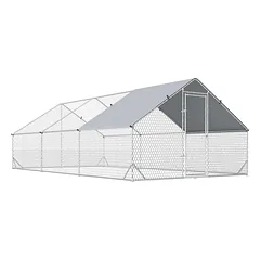 Vištidė PawHut 300x600x200cm., sidabrinės spalvos parduotuvėje lufi.lt