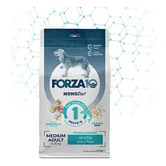 FORZA10 Medium Adult Diet su žuvimi