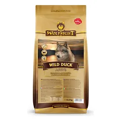 WOLFSBLUT Active Wild Duck sausas maistas šunims su antiena ir bulvėmis 12,5 kg — 2 nuotrauka