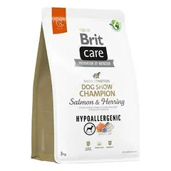 Brit Care Hypoallergenic Dog Show Champion hipoalerginis sausas maistas šunims, dalyvaujantiems parodose, 3 kg