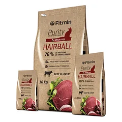 Fitmin Purity Hairball sausas maistas katėms