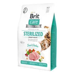 Brit Care Cat GF Sterilized Urinary Health sausas maistas katėms 7 kg