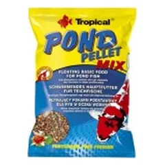 Tropical Pond Pellet Mix S maistas tvenkinių žuvims 1000 ml