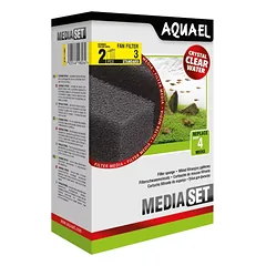 AQUAEL FAN 3 PLUS kempininio filtro kasetė (2 pakuotės)