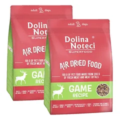 DOLINA NOTECI Superfood game dish - džiovintas šunų maistas 2x5kg