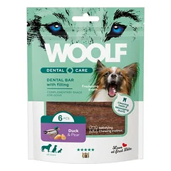 Woolf Dental Bars Duck & Pear 108g – Antis su kriauše šunims – sausas skanėstas dantims
