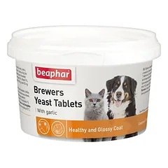 Beaphar Brewer Yeast tablets with garlic, 250pcs