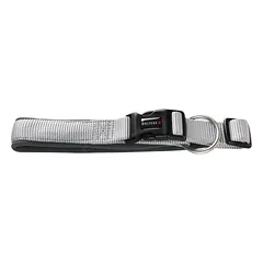 Wolters Halsband Professional Comfort extra breit silber grau