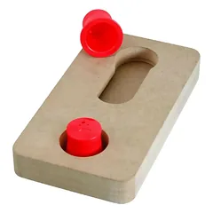 Flamingo Braintrain Gauss - mini intelekto žaislas šunims, 22x12cm — 2 nuotrauka