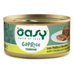 Oasy Caprice konservai su vištiena ir daržovėmis katėms