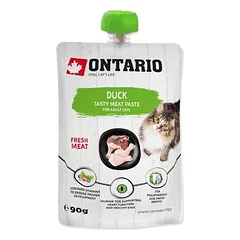 Ontario drėgnas suaugusių kačių maistas su antiena, 90 g