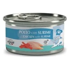 Marpet Chef Cat Chicken With Surimi papildomas maistas suaugusioms katėms su vištiena ir surimi, 80 g