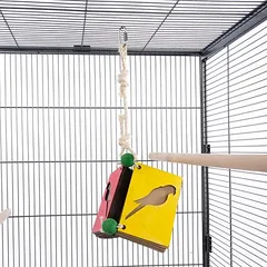 TIAKI draskymo žaislas Hanging Book, apie B 18 x H 41 cm — 5 nuotrauka