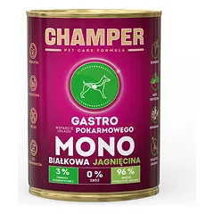 CHAMPER Gastro Ėrienos monoproteinų ėdalas šunims 400 g