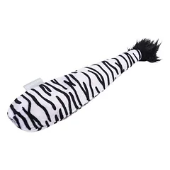 Beeztees Katzenspielzeug Dschungel Zebraschwanz schwarz/weiß