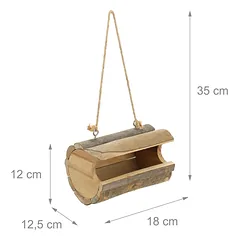 Paukščių lesyklėlė Relaxdays 10039272.0, 1 vnt, 12 × 35 × 18 cm — 4 nuotrauka