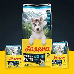 Josera High Protein Junior Sea Fish sausas pašaras jauniems šunims su žuvim, 3 kg — 3 nuotrauka