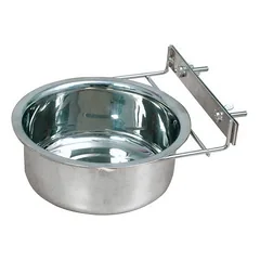 Zolux Inox prisukamas dubenėlis 18 cm