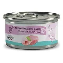 Marpet Chef Tuna With Chicken Ham drėgnas papildomas maistas suaugusioms katėms, 80 g