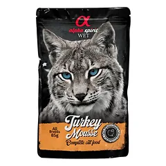 ALPHA SPIRIT WET putėsiai katėms su kalakutiena 85g 6vnt — 2 nuotrauka