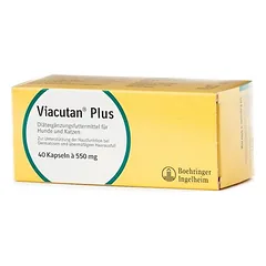Boehringer Ingelheim Viacutan Plus, papildas, 40 kapsulių — 2 nuotrauka