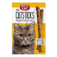 Perfecto Cat lazdelės su paukštiena ir kepenėlėmis, 50 g