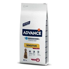ADVANCE „Sensitive Lamb & Rice” šunų maistas vidutinių ir didelių veislių šunims turintiems jautrų skrandį 12 kg