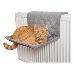 PiuPet® Katzen Heizungsliege I Für Katzen I bis 7kg I Katzen Hängematte
