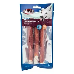 Trixie Denta Fun Chewing Rolls with Duck (17 cm) 140 g