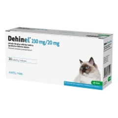Dehinel 230 mg/20 mg tabletės nuo kirminų katėms nuotrauka