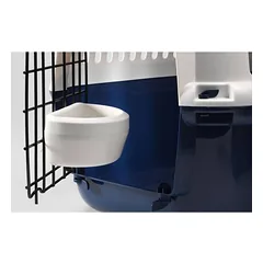 Europet Bernina TFD transportavimo narvas šunims ir katėms, mėlynas, 49x32x32 cm — 4 nuotrauka