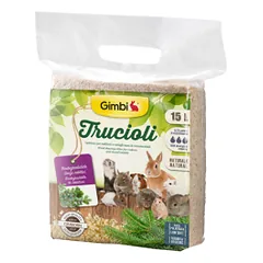 Gimbi natūralios pjuvenos graužikams ir triušiams 15l