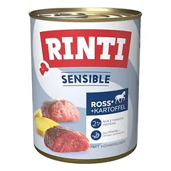 RINTI Sensible drėgnas maistas šunims, ekonominė pakuotė 24 x 800 g — 2 nuotrauka