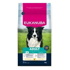 Eukanuba Life Care Adult M sausas pašaras šunims su vištiena, 3 kg