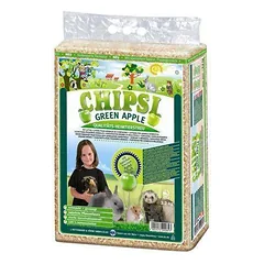 JRS Chipsi Green Apple kraikas obuolių kvapo 60 l nuotrauka