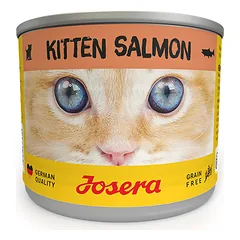 Josera Kitten Salmon begrūdis konservuotas pašaras jaunoms katėms su lašiša, 200 g