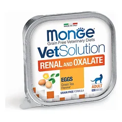 Monge VetSolution Cat Renal/Oxalate Konservutoas maistas katėms inkstų funkcijos palaikymui 100g