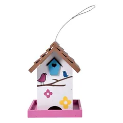 PANTO Vogelhaus Ambiente – Futterhaus für Wildvögel - Garten und Balkon