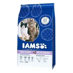 IAMS sausas maistas katėms su vištiena ir lašiša, 15 kg